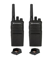 Set van 2 Motorola XT420 UHF IP55 PMR446 Portofoon met laders