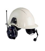 3M Peltor LiteCom Plus PMR446 helmbevestiging headset met geïntegreerde portofoon 