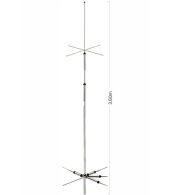 Diamond CPVU8 80-40-20-15-10-6-2m en 70cm Antenne 270cm