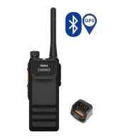 Hytera HP705G DMR UHF IP68 5Watt met GPS, Man Down, Bluetooth en tafellader