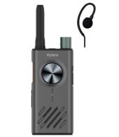 Hytera S1 LF vergunning vrije analoge UHF PMR446 portofoon met C-ring oortje