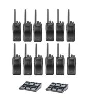 Set van 12 stuks Kenwood TK-3501 met 2 multiladers