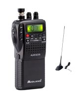 Midland Alan 42DS 27mc Portofoon 4Watt Fm en Am met Albrecht CBM-516 antenne