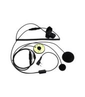 Maas HS-2000 Motor Helm headset dicht inbouw K1 2-Pins aansluiting