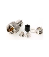 PL Male PL-6 Connector Waterdicht Soldeer UHF-Spezial/6 voor 5mm kabels