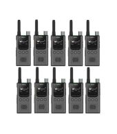 Set van 10 Hytera S1 Pro LF vergunning vrije Digitale UHF PMR446 portofoons