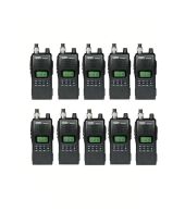 Set van 10 K-PO Panther V2 robuuste 27mc Portofoons 4Watt FM en AM 