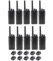 Set van 10 TYT TC-19 UHF IP54 10watt portofoons