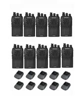 Set van 10 Wouxun KG-UVA1 Dualband VHF en UHF IP55 5Watt portofoons