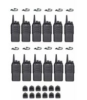 Set van 12 TYT TC-3000A UHF IP55 10Watt met D-shape oortje