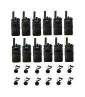 Set van 12 TYT TC-555 UHF 2Watt compacte Portofoons