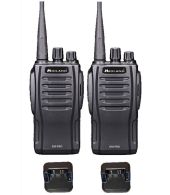 Set van 2 Midland G10 Pro UHF PMR446 Portofoon met tafellader