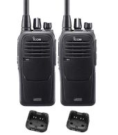 Set van 2 Icom IC-F29DR3 Digitaal DPMR en PMR446 IP67 portofoons