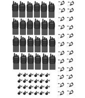 Set van 24 Baofeng C2 UHF 5Watt portofoons met beveiliging oortjes