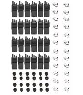 Set van 24 Motorola R2 UHF DMR Digitaal IP55 5Watt met tafellader en beveiliging oortje