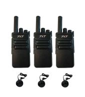 Set van 3 TYT TC-555 UHF 2Watt compacte Portofoons