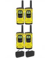 Set van 4 Motorola TLKR T92 H2O IP67 PMR446 Portofoons 