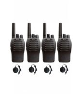 Set van 4 TYT TC-666 UHF 2Watt Portofoons