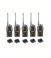 Set van 5 Midland G13 UHF PMR446 Portofoons