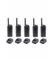 Set van 5 TYT TC-19 UHF IP54 10watt portofoons