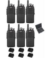 Set van 6 stuks TYTERA MD-680 DMR portofoons en koffer