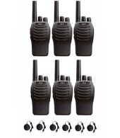 Set van 6 TYT TC-666 UHF 2Watt Portofoons