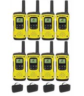 Set van 8 Motorola TLKR T92 H2O IP67 PMR446 Portofoons 