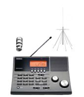 Set van Uniden UBC-370 tafelscanner met Diamond D-130 antenne en toebehoren