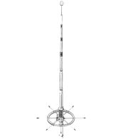 Sirio Blizzard 2700 met ring 10m en 27mc antenne 660cm DX Kanon