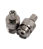 Verloop plug SMA-Male - SO239-Female