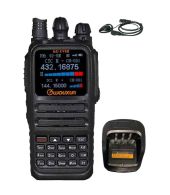 Wouxun KG-UV8H Dualband VHF en UHF IP66 10watt met D-shape oortje